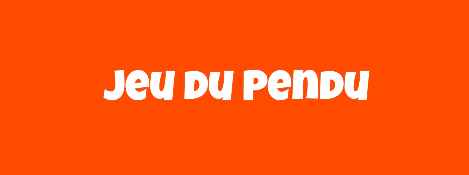 Jeu Du Pendu cover