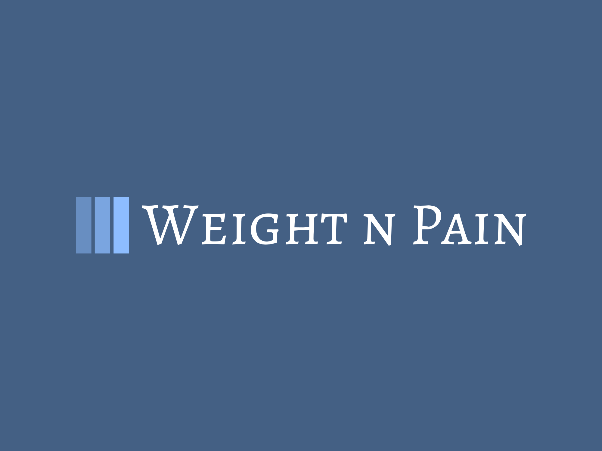 WeightnPain cover