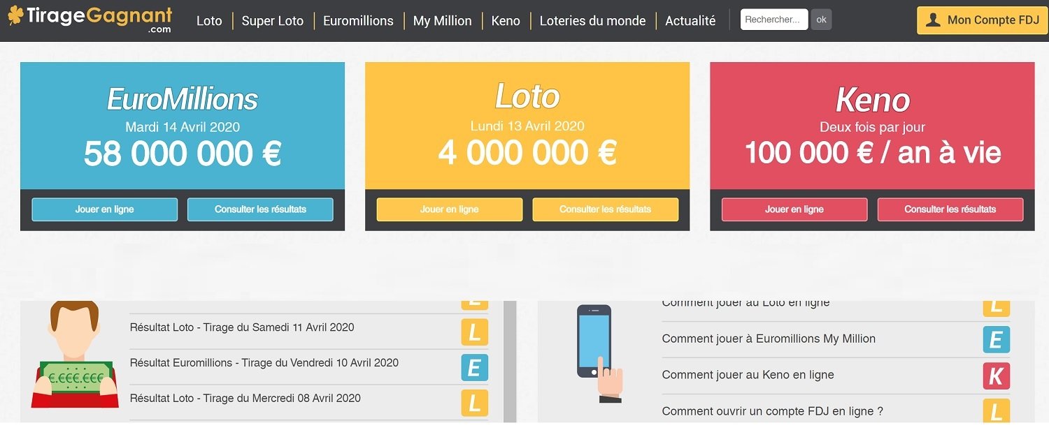 Tirage Gagnant cover