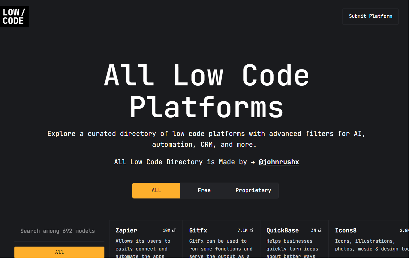 Low Code Platforms cover