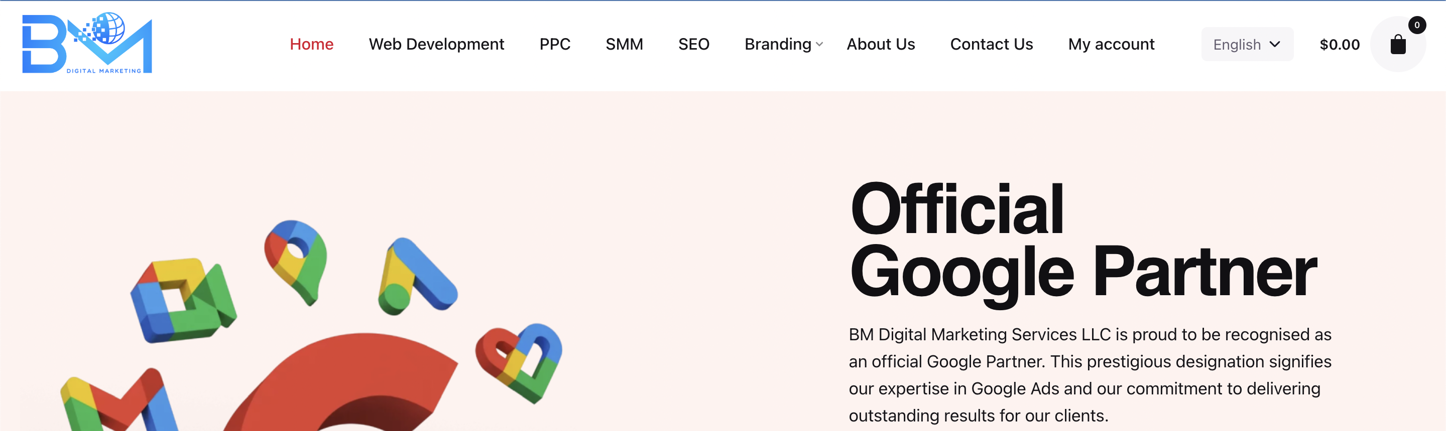 BM Digital Marketing Agency in Dubai cover