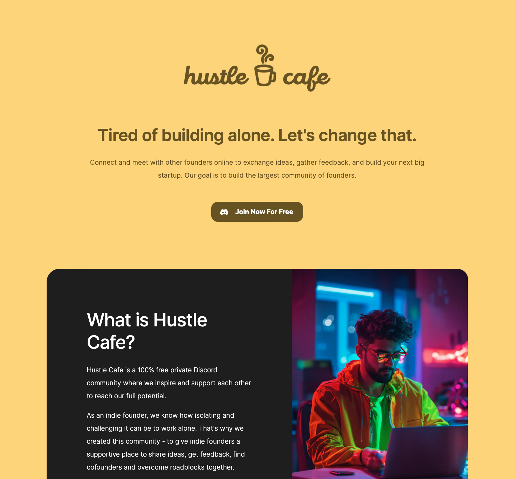 Hustle Cafe cover