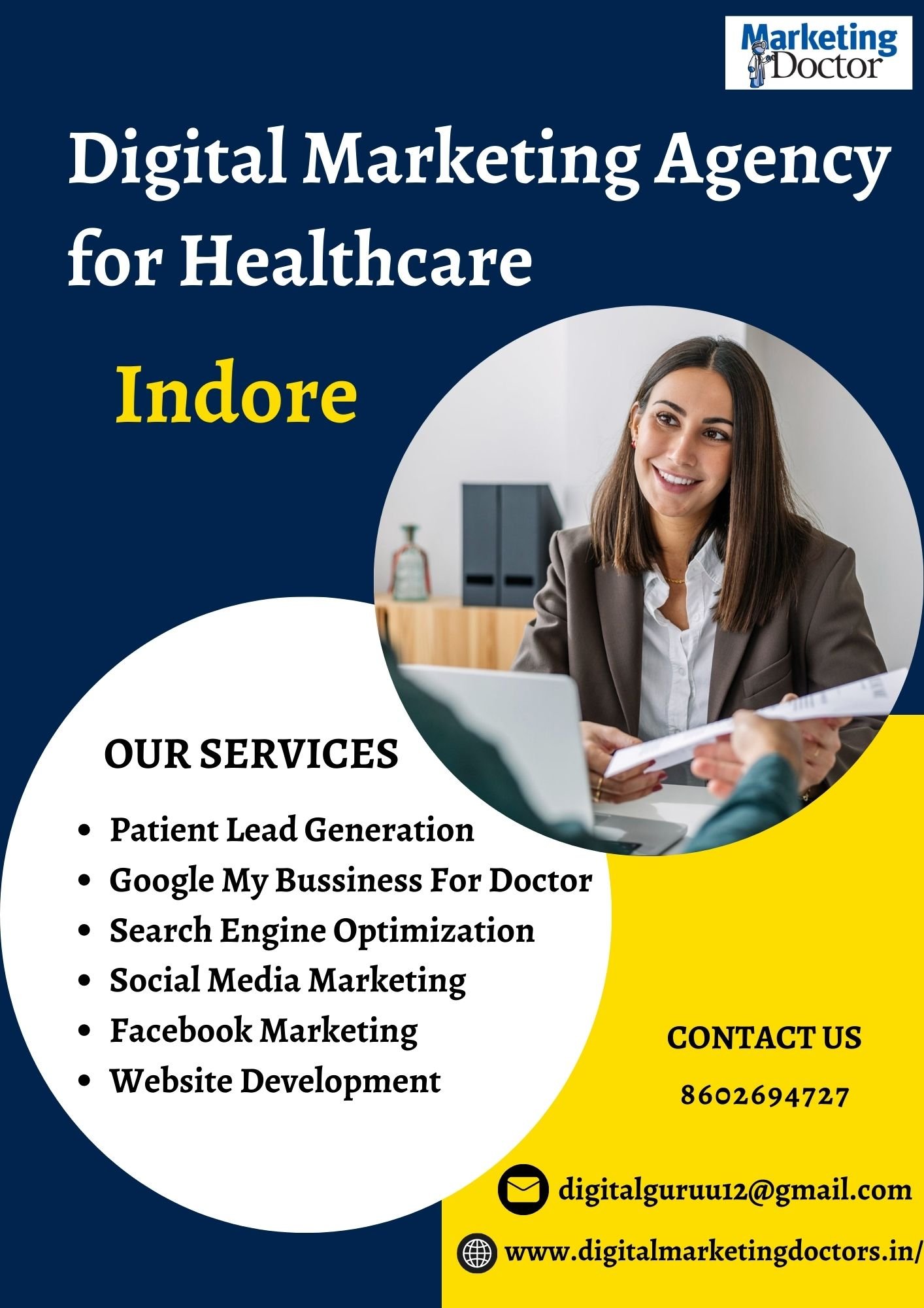 Digital Marketing for Doctors cover