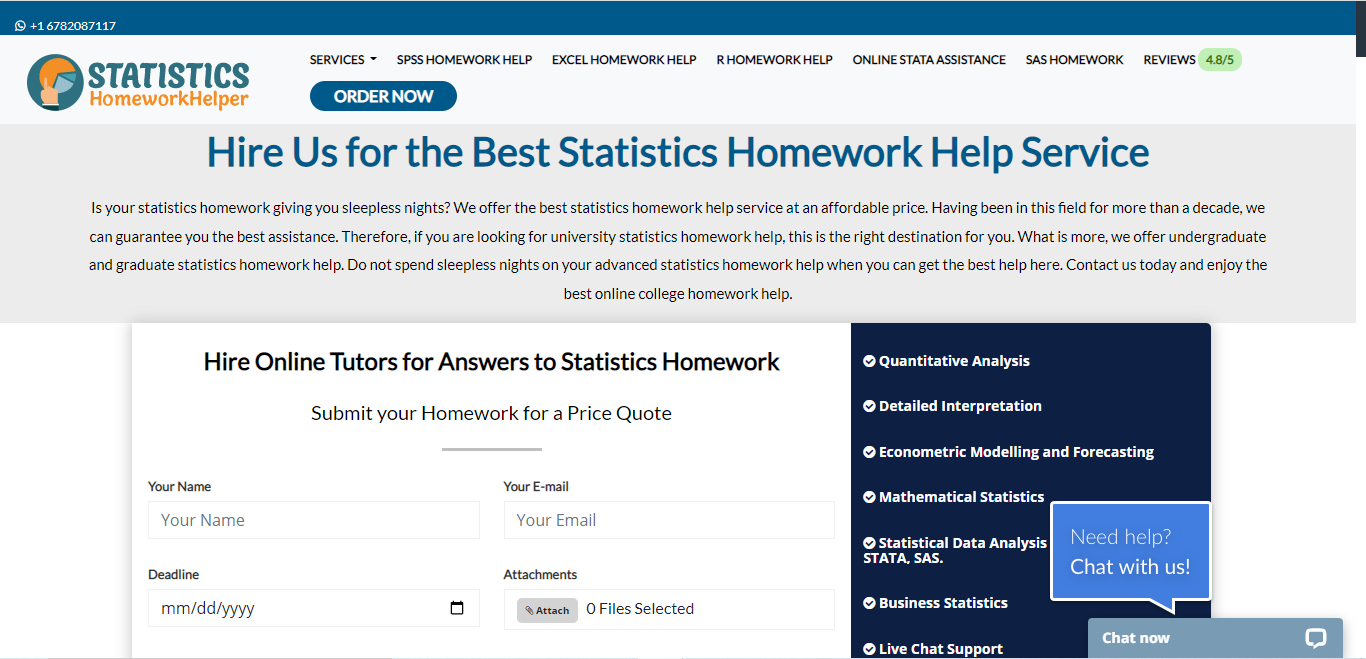 Statistics Homework Help cover