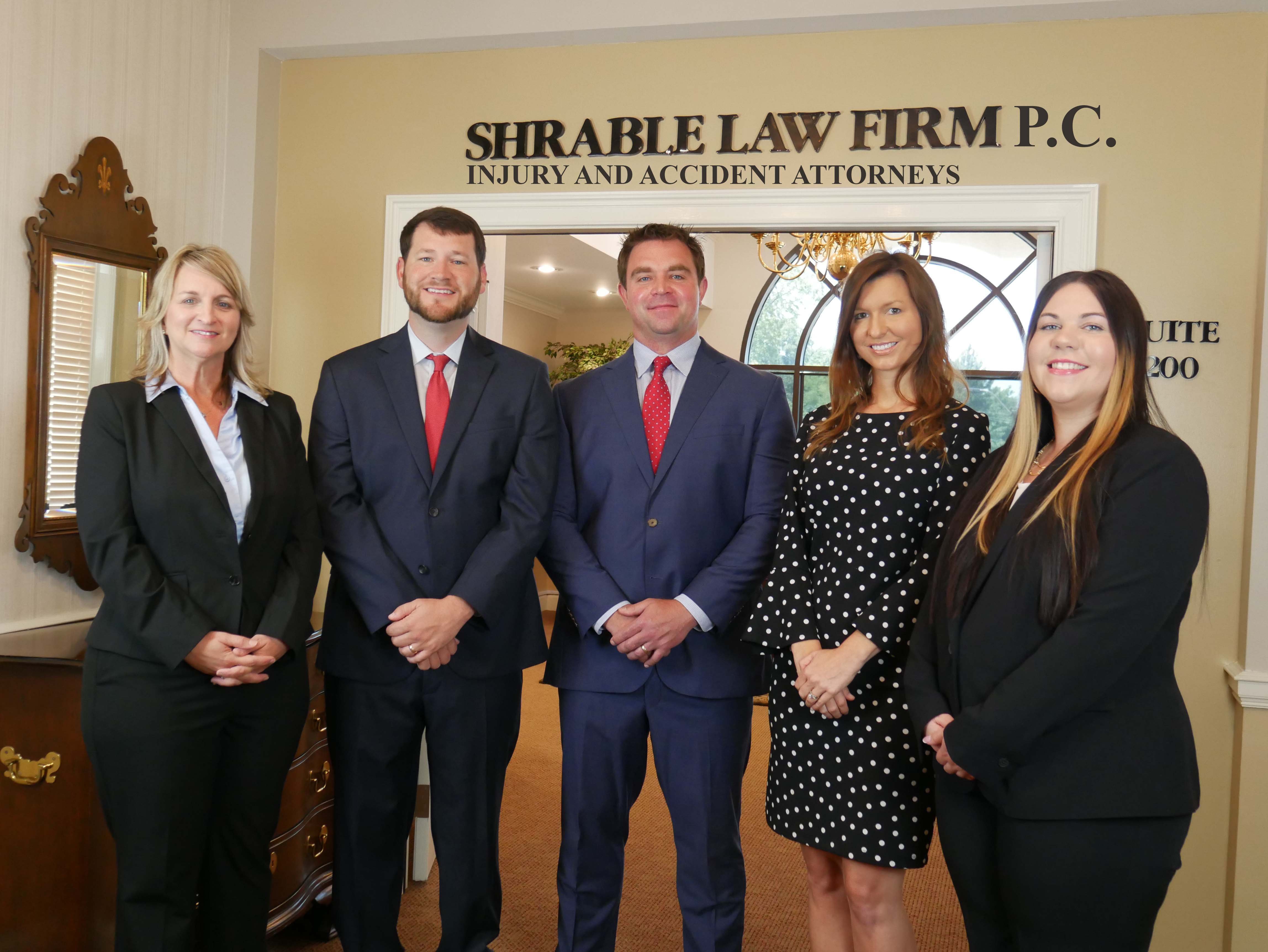 The Shrable Law Firm, P.C. Injury and Accident Attorneys cover