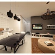 3D Interior Design of Modern Living Room