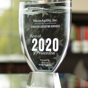 MicroAgility Receives Princeton Best of 2020 Awards