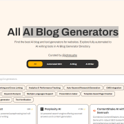AI Blog Generators: Get started on your AI writing adventure today!