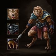 EmberWolf Game Character Design and Animation