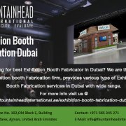 Best Exhibition Booth Fabrication in  Dubai