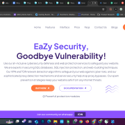 Eazy Security: Goodbye Vulnerability!- Homepage