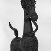 Terracotta Bankura Horse Black