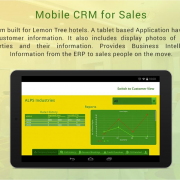 Mobile CRM for Sales