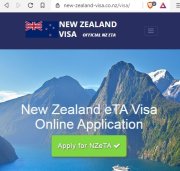 FOR CANADIAN CITIZENS - NEW ZEALAND New Zealand Government ETA Visa - NZeTA Visitor Visa Online Application - Visa pour la Nouvelle-Zélande en ligne - Visa officiel du gouvernement de la Nouvelle-Zélande - NZETA