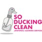 So Ducking Clean Janitorial Cleaning Services logo image