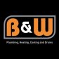 B&amp;W Plumbing Heating Cooling and Drains logo image