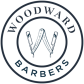 Woodward Barbers logo image